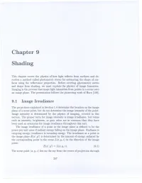Chapter 9 Shading
