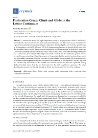 Dislocation Creep: Climb and Glide in the Lattice Continuum