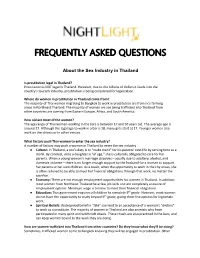 Frequently Asked Questions