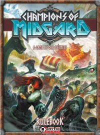 Champions of Midguard Rulebook Smal File