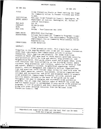 CONTRACT 92-DD-CX-K022 NOTE 110P. PUB TYPE Guides Non-Classroom Use (055)