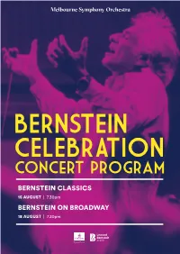 Concert Program