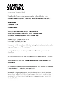 Full Cast Announced for the Writer