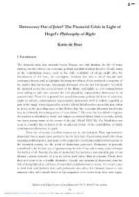 Hegel's Philosopy of Right