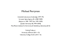 Michael Perryman
