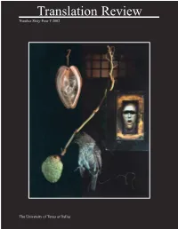 Translation Review Number Sixty-Four ¥ 2002