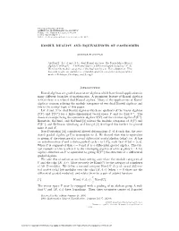 KOSZUL DUALITY and EQUIVALENCES of CATEGORIES Introduction Koszul Algebras Are Graded Associative Algebras Which Have Found Appl