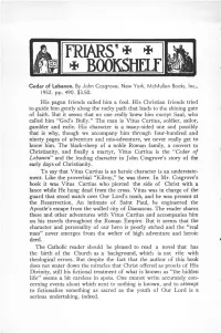 Friars' Bookshelf 237