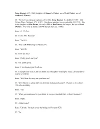 Irene Keeney Transcript