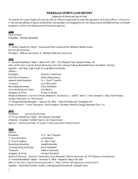 To View PSC History by Year