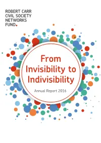 From Invisibility to Indivisibility