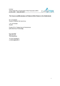 The Causes and Mechanisms of Historical Dike Failures in the Netherlands