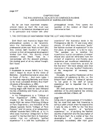 Page 227 CHAPTER FOUR the PHILOSOPHICAL IDEALISTS AS