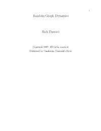 Random Graph Dynamics
