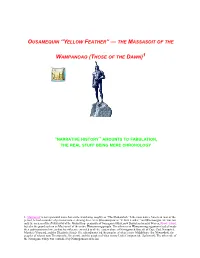 Massasoit of The