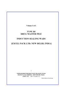 Volume I of I