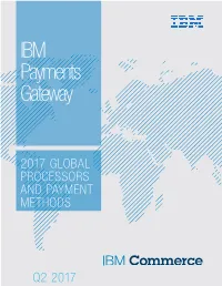 IPG Global Processors List