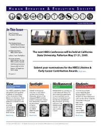 Students Spotlight View Mismannered in This Issue