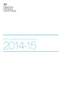 DECC Annual Report 2014-15
