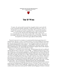 The D Word Conference Transcript