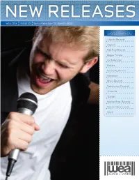 AUDIO + VIDEO 9/28/10 Audio & Video Releases *Click on the Artist Names to Be Taken Directly to the Sell Sheet
