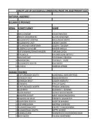 Official List (CLICK HERE)