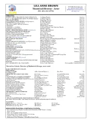 To View a PDF of My Full Resume