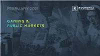 February 2021 Disclaimer