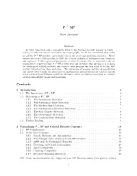 P = NP Problem, and Consider One of the Great Open Problems of Science