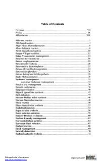 Table of Contents