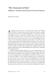 Articles and More Are Available at Maxwellinstitute.Byu.Edu
