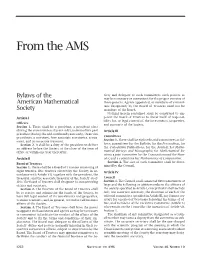 From the AMS, Volume 46, Number 10