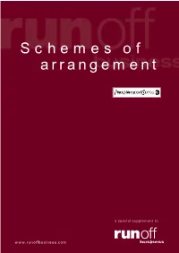 Schemes of Arrangement