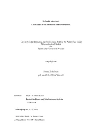 Icelandic Street Art. an Analysis of the Formation and Development. Dissertation Zur Erlangung Des Grades Eines Doktors Der Phil