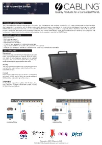 KVM Rackmount Switch