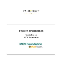 Position Specification