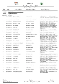 Apna Rozgar Scheme - 2014