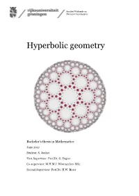 Hyperbolic Geometry