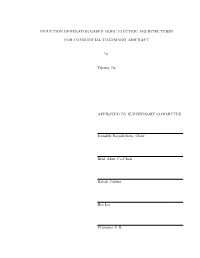 Induction Generator Based More Electric Architectures For