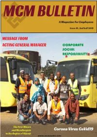 Message from Acting General Manager Corporate Social Responsibility