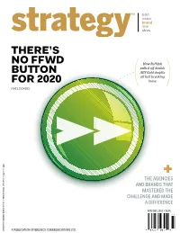 There's No Ffwd Button for 2020