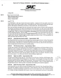 Tjalc. Science Applications International Corporation an Employee-Owned Company