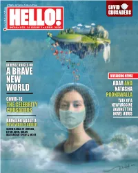 Hello! Letters to the Editor Letterstohello@Gmail.Com