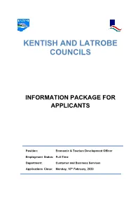 Kentish and Latrobe Councils