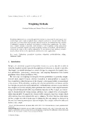 Weighting Methods