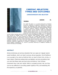 Cardiac Ablation: Types and Outcomes