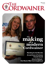 Makingof a Modern Cordwainer
