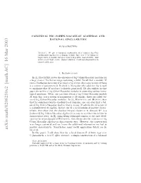 Arxiv:Math/0206250V2