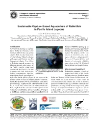 Sustainable Capture-Based Aquaculture of Rabbitfish in Pacific Island Lagoons