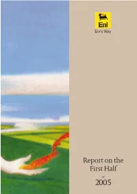 Report on the First Half